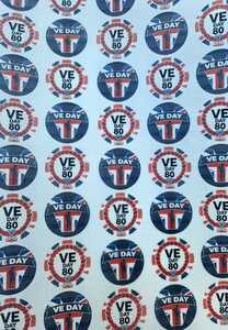 Commemorative stickers